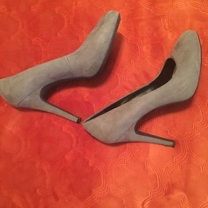 Grey Suede Jessica Simpson heels size 10